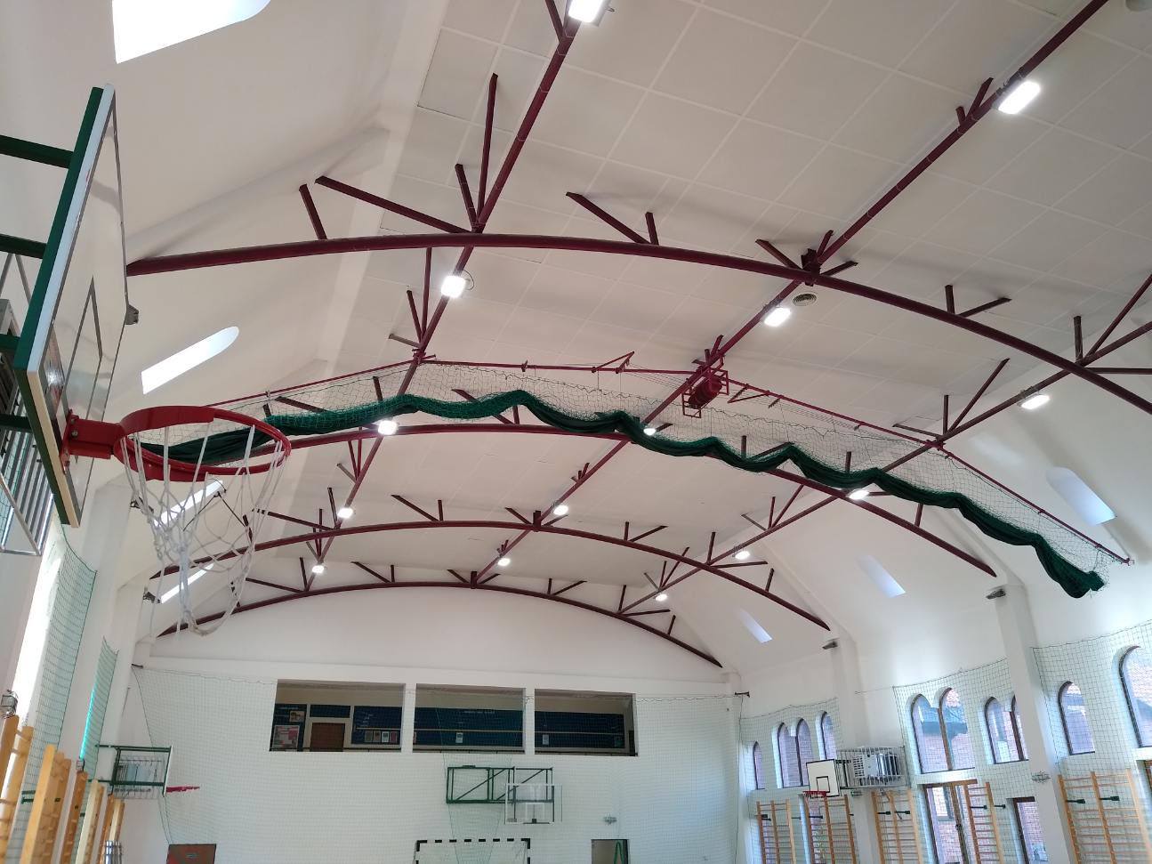 Zakończyliśmy modernizację sali gimnastycznej w Zespole Szkół Salezjańskich w Ostródzie!